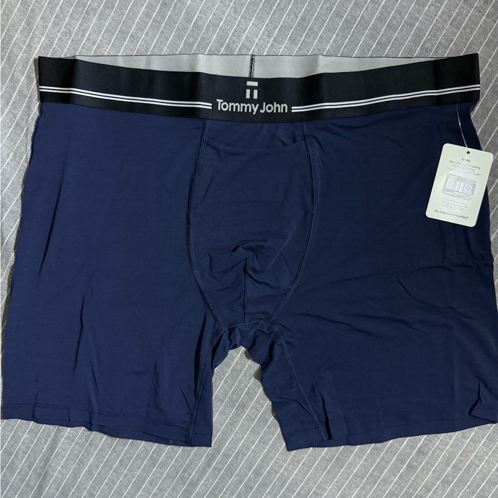 NWT Tommy John Navy Boxer Brief